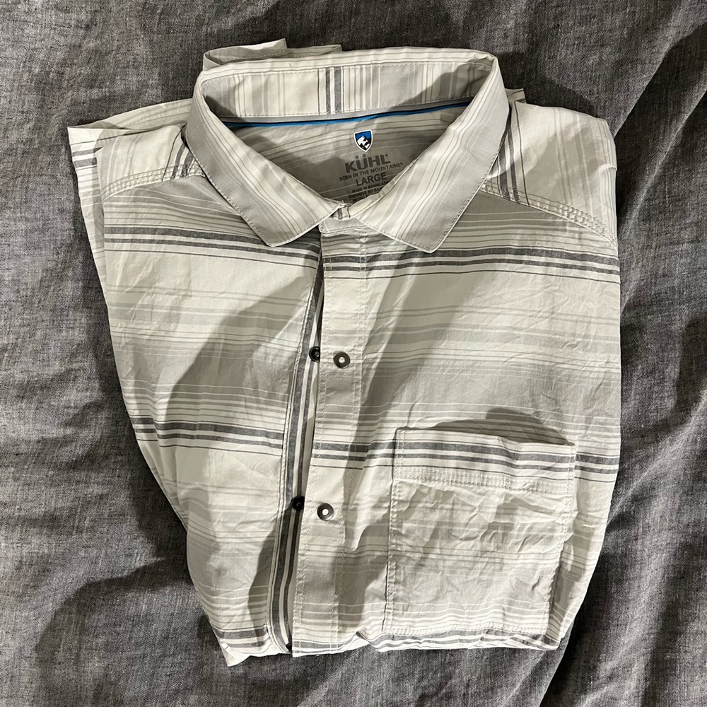 Kuhl button down shirt! Too small for me.